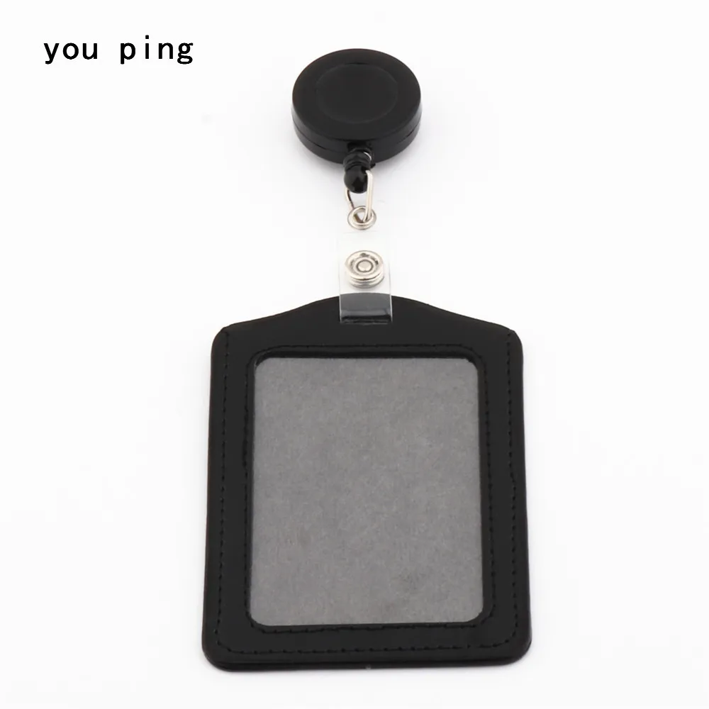 Hoge kwaliteit 620 horizontaal van verticale kaarthoes Credit Badge Holder lanyards verpleegkundige naamplaatje Accessoires ID-kaarthouder