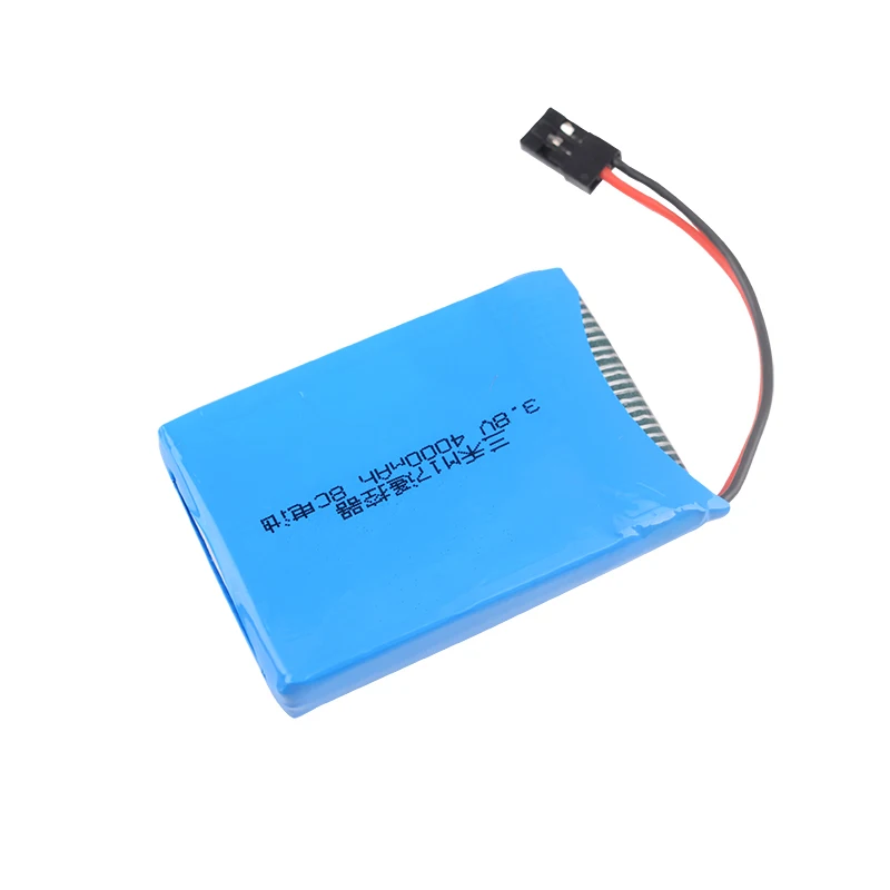 Batteria Rc 3.8V 4000mAh Lipo con spina Futaba per SANWA MT44 M17 RC telecomando trasmettitore parti di controllo Radio