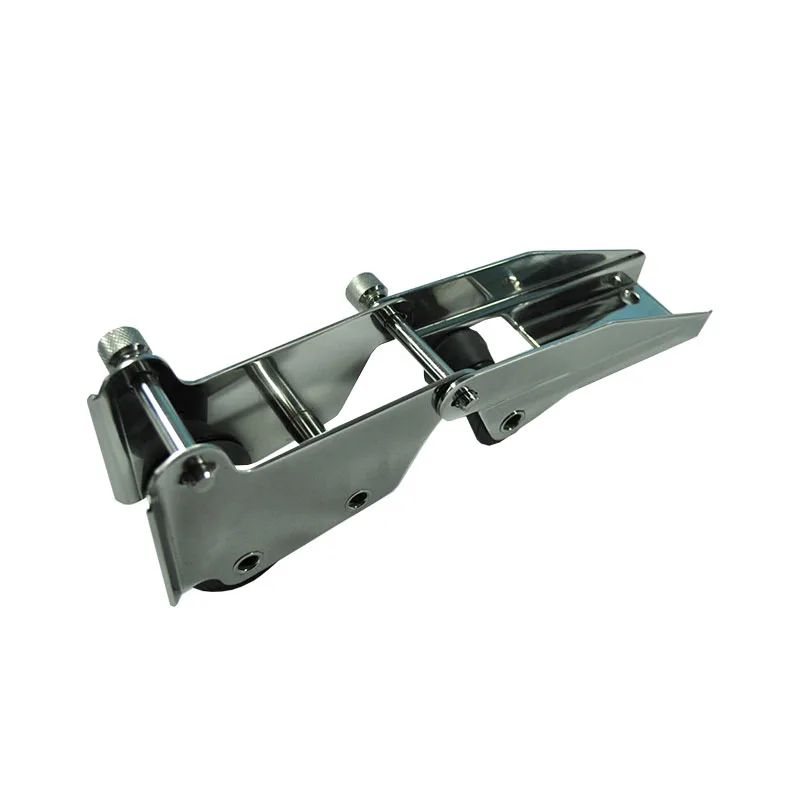 Łódź 316 stal nierdzewna zawiasowa/obrotowa prowadnica kotwiczna 330mm wysoki połysk nylonowe rolki