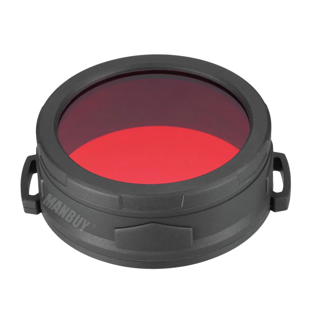 Imagem -03 - Nitecore Nfr65 Nfg65 para Filtro P30i Difusão de Vidro Revestido Mineral Lanterna com Cabeça 65 mm Acessórios Vermelho Verde Cores