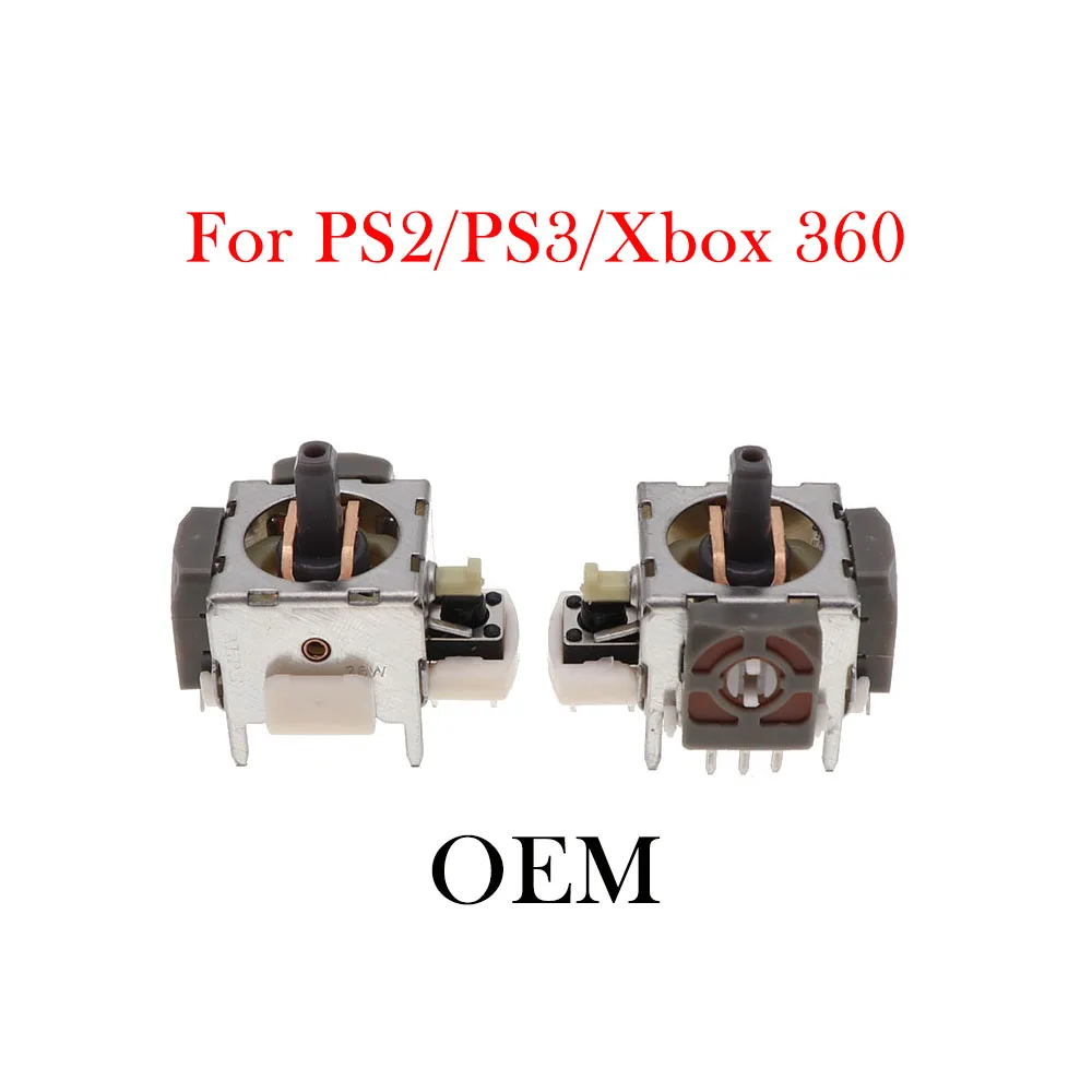 100Pcs For XBOX 360 3D Analog sticks Controller Joystick Axis Sensor Module For PS2 PS3 Replacement repair parts