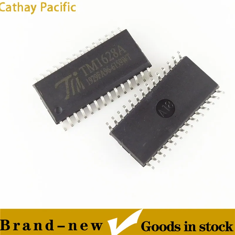 10 teile/los TM1628 TM1628A SOP28 LED Digital Drive Induktion Herd IC Chip