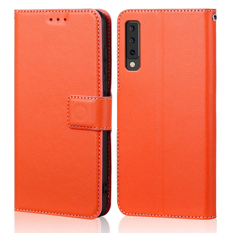 Flip Case For Samsung Galaxy A7 2018 Case Wallet PU Leather Back Cover Phone Case For Samsung Galaxy A7 2018 A750F A750 SM-A750F