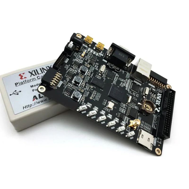 XILINX FPGA Development Board Spartan-6 XC6SLX16 Board 1Gbit DDR3+ VGA + USB2.0 + Gigabit Ethernet + Uart + SD Card AX516