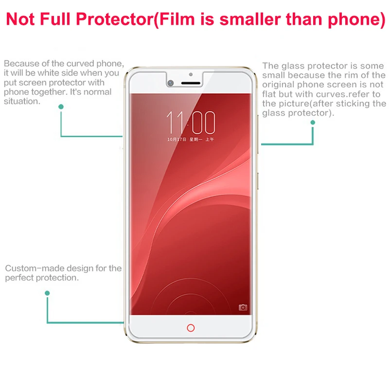 Screen Protector For Cubot KingKong Mini 2 Tempered Glass Phone Film For Cubot King Kong Mini2 Glass Explosion-proof Protective