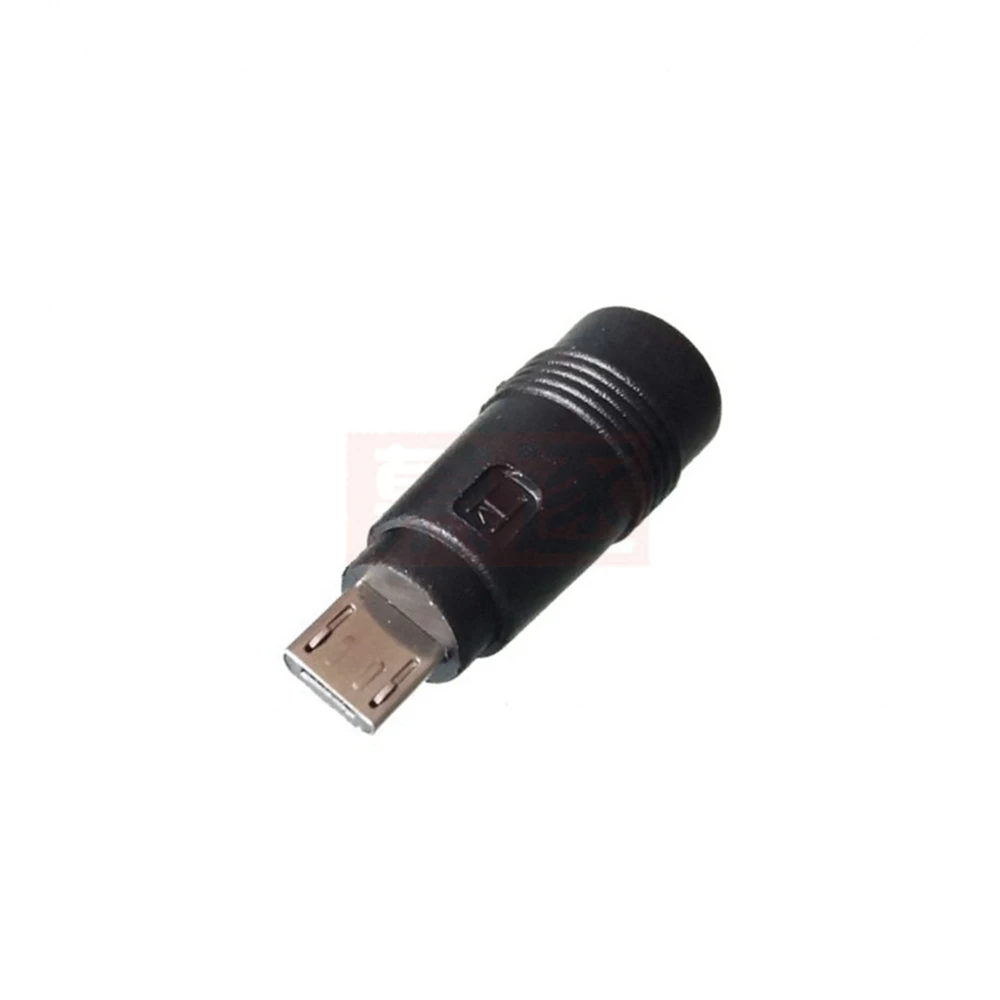 DC5.5*2.1mm Female to Micro USB Male Adapter 90 Degree Converter for Phone and tablet 12V DC Power Adapter