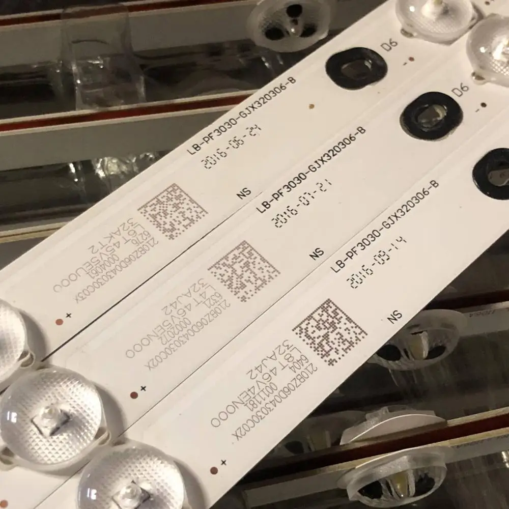 LED Backlight 6 Lamp For T3250MD 32PHF3601/T3  32PHF3611 32PHF5301 32PHF5311 32PHF5361 32PFL3046 GJD320306000-X2 CJD320306002-X1