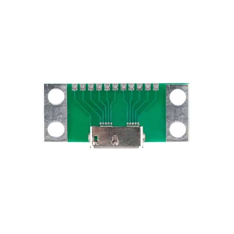 5Pcs/1pc Micro-B USB 3.0 Type-B Adapter Test Board Plate USB3.0 11pin DIP Female Socket Connector Mobile Hard Disk Interface