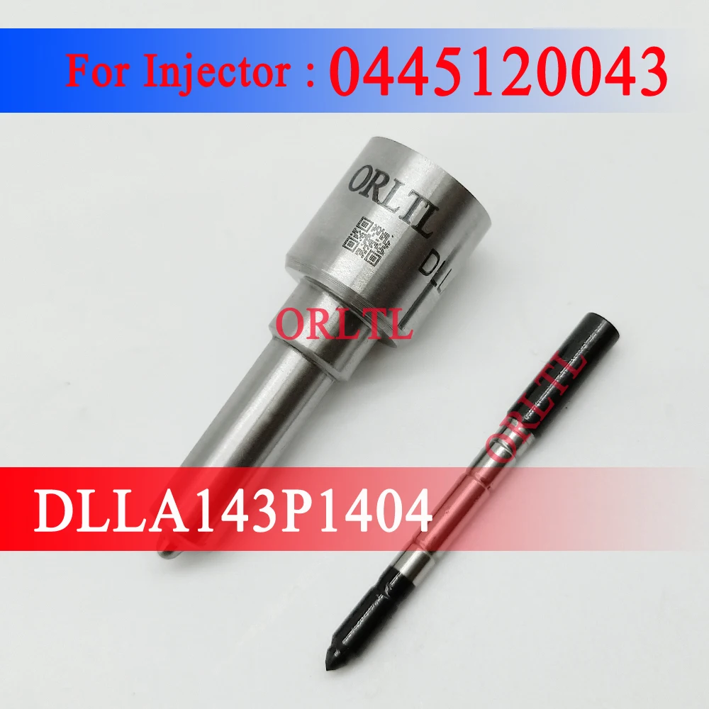 DLLA143P1404 (0433172037)  Diesel common rail injector nozzle DLLA 143 P 1404 for 0445120043 Volkswagen Constellation  Volksbus