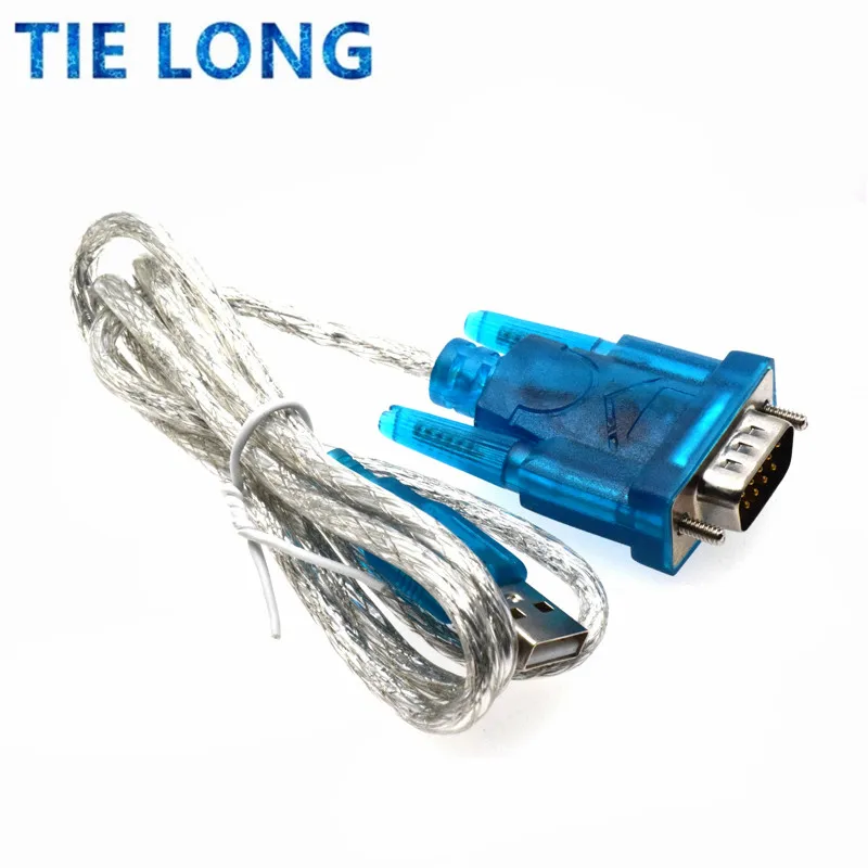 HL-340 USB to RS232 COM Port Serial PDA 9 Pin DB9 Cable Adapter Support Windows7-64