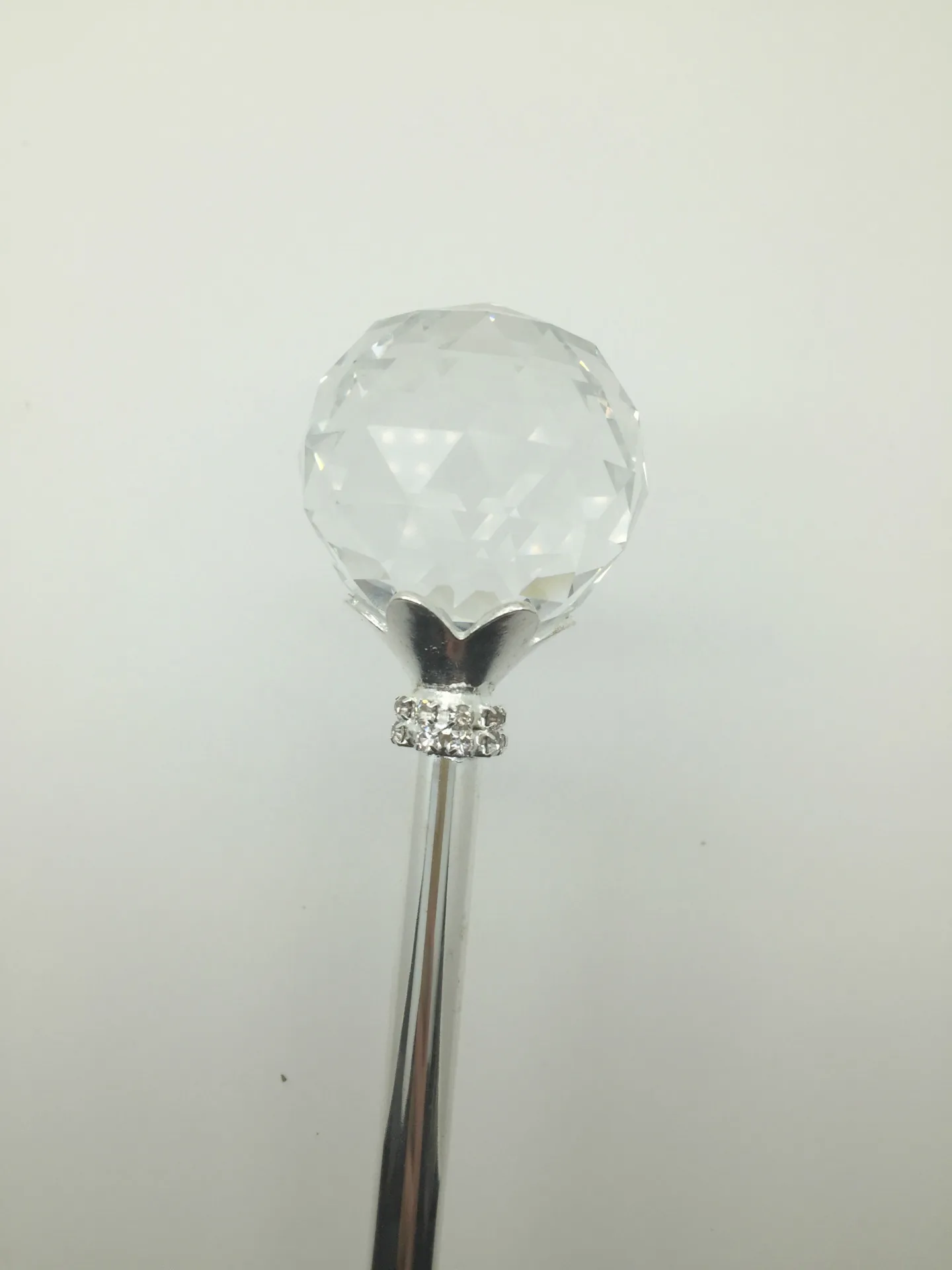 Bastón de hada mágica para desfile de belleza, bola de cristal para Cosplay, accesorios de boda, cetro de princesa, regalos