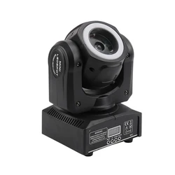 Gute Qualität Mini Led Strahl Moving Head Mit Led Kreis 60W Spot Waschen RGBW 4 In 1 Bühne Wirkung DMX 512 Control KTV DJ Party Lite