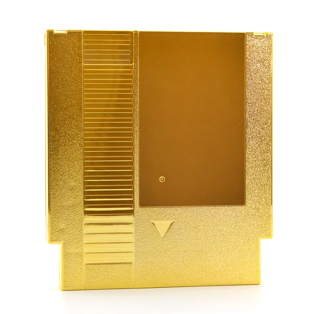 50PCS Gold Plated 72 Pin Shell Plastic Case for NES