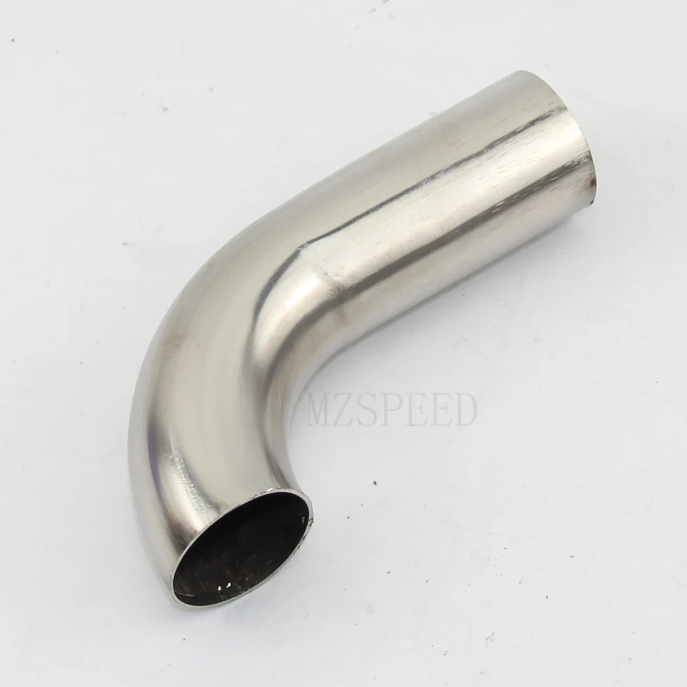 1PCS car accessories Automobile exhaust pipe muffler turns into stainless steel elbow 90 degree Angle pipe to reduce diameter