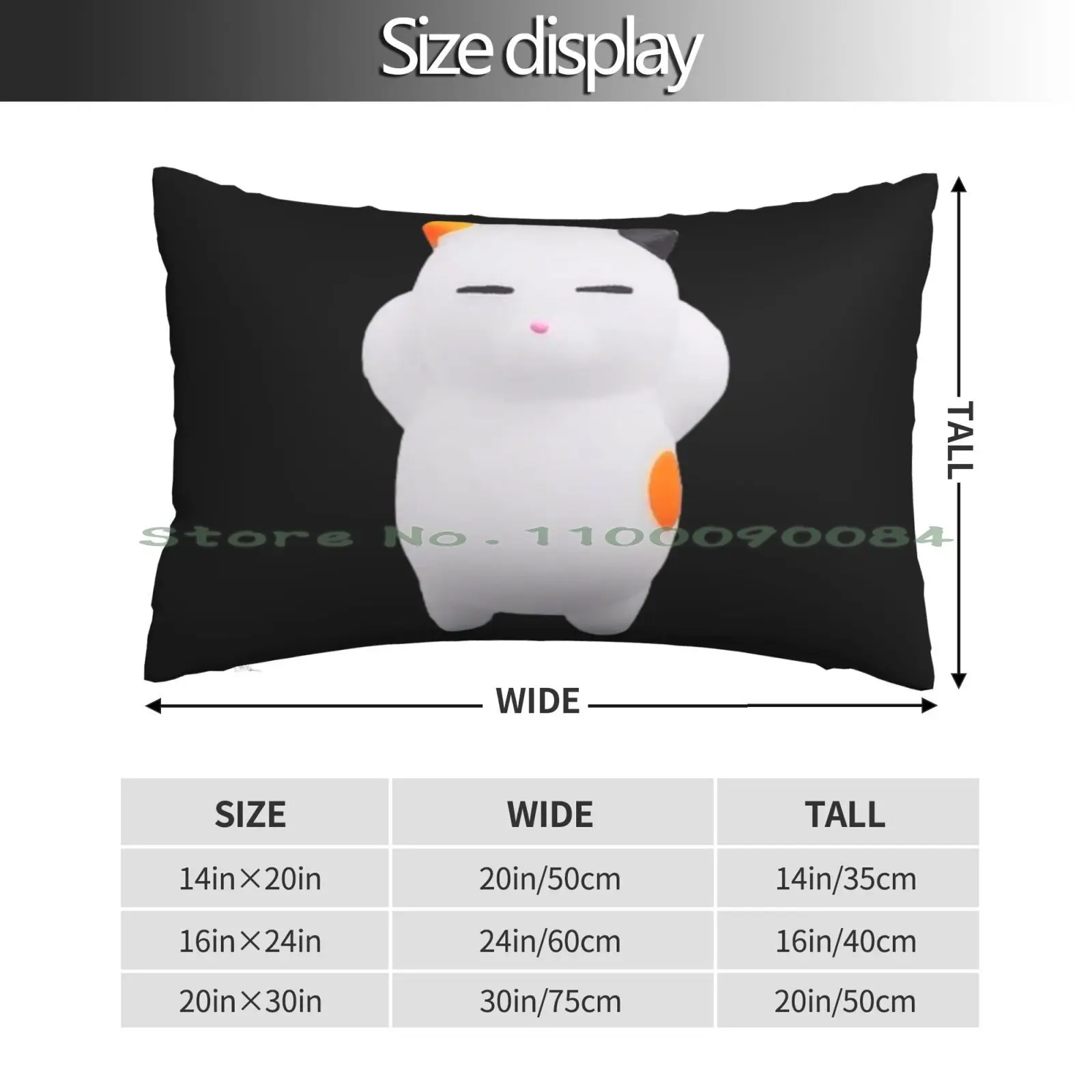 Lazy Cat Squishy Pillow Case 20x30 50*75 Sofa Bedroom Froggy Froggo Cottagecore Nature Swamp Pond Animals Cute Adorable Sweet