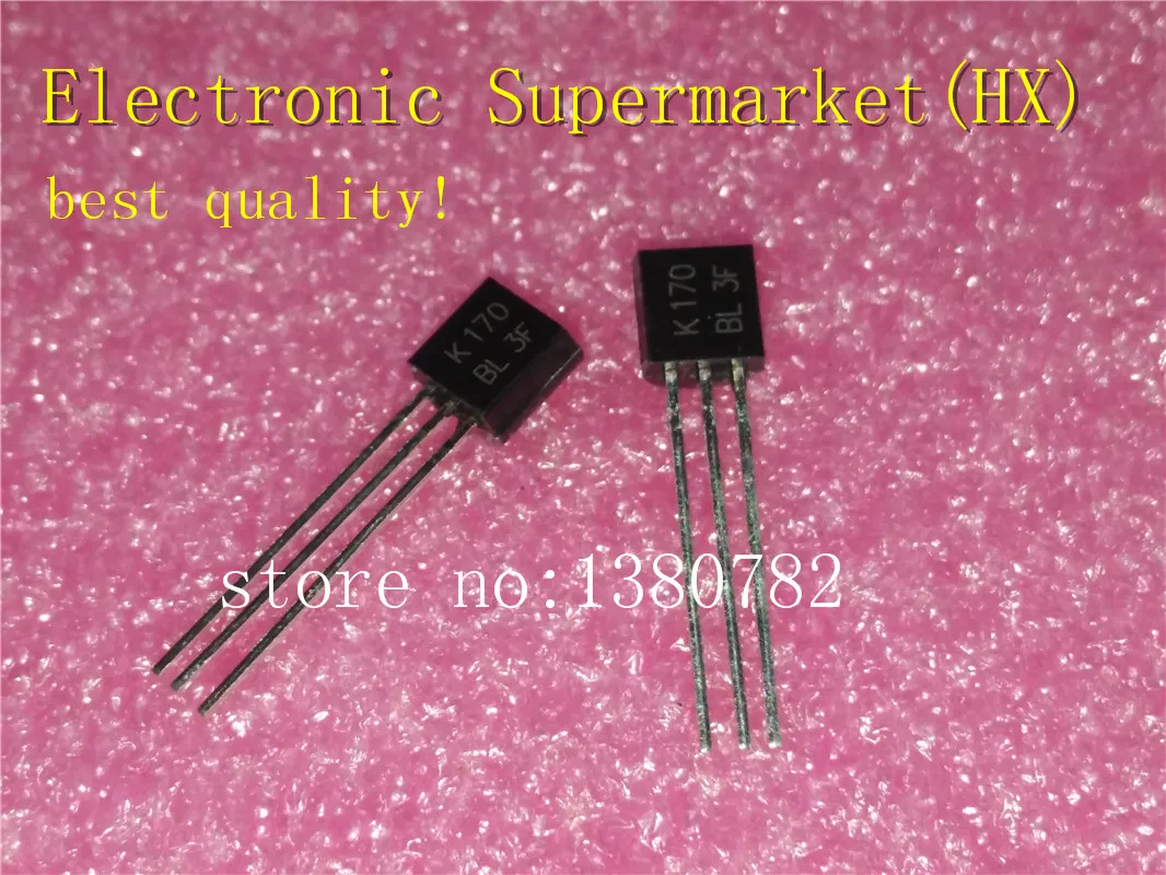 

Free Shipping 100pcs/lots 2SK170 2SK170BL 2SK170-BL TO-92 New IC In stock!