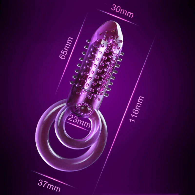 여성용 음핵 자극기, 더블 링, 콕, 남성 딜도, 스트랩온, 총알 마사지 진동기, 섹스 샵, 음핵 장난감