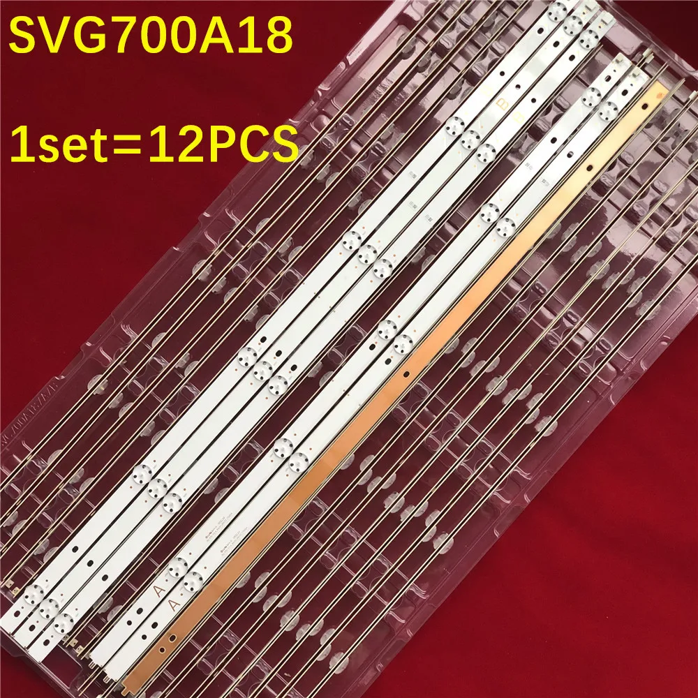 

12PCS LED Strip LIG lnntek FHB 70inch A/B Type 3PCM00693A 3PCM00694A KD-70X690E S700DUC-A