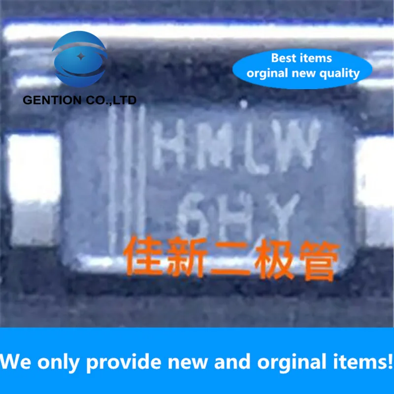 50PCS 100% New original HS1MLW original imported [TSC] 1A1000V75ns ultra-fast recovery diode SOD123W code HMLW