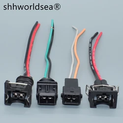 shhworldsea 1pcs 282189-1 282762-1  2 Pin 3.5mm Female male EV1 Automotive waterproof  Connector