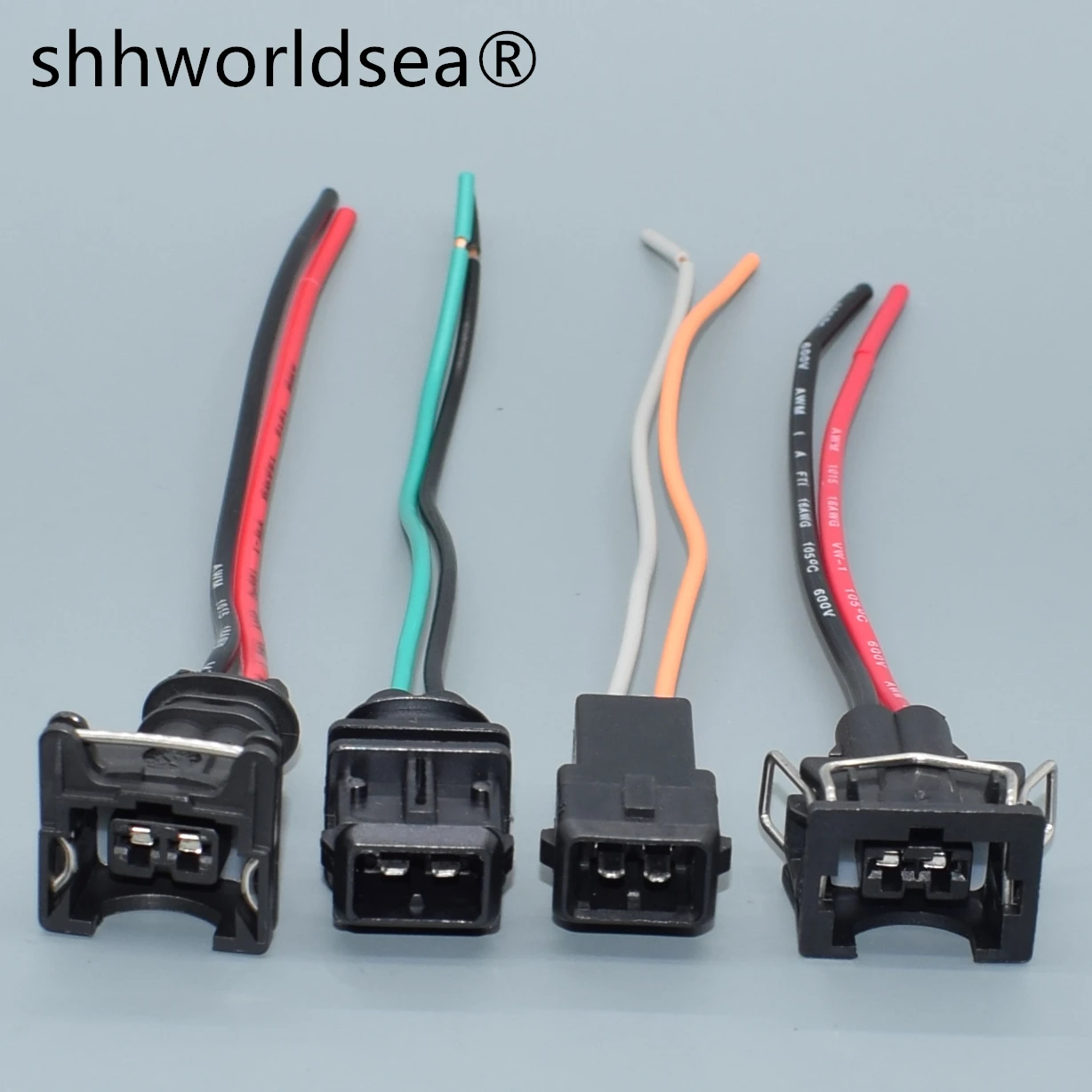 shhworldsea 1szt 282189 -1 282762 -1 2-pinowe złącze wodoodporne samochodowe EV1 3,5 mm żeńskie męskie