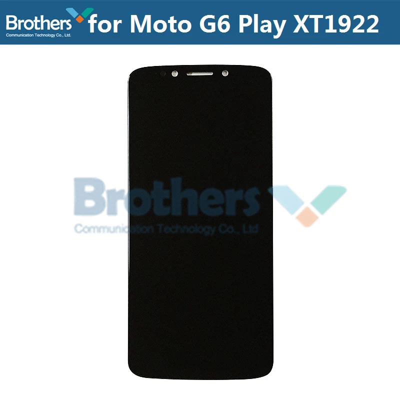 Para Motorola Moto G6 Play pantalla LCD pantalla LCD para Moto XT1922 pantalla táctil digitalizador montaje de pantalla reemplazo superior