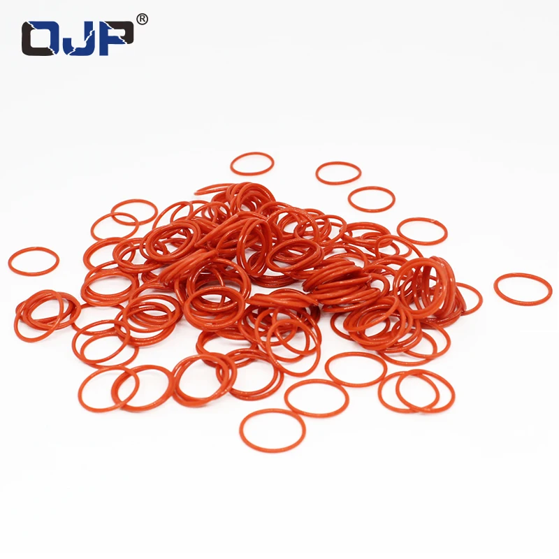 Silicone rubber O-ring sealing gasket ring gasket thickness CS2.4/3.1/3.5 air-tight waterproof soft elastic rubber