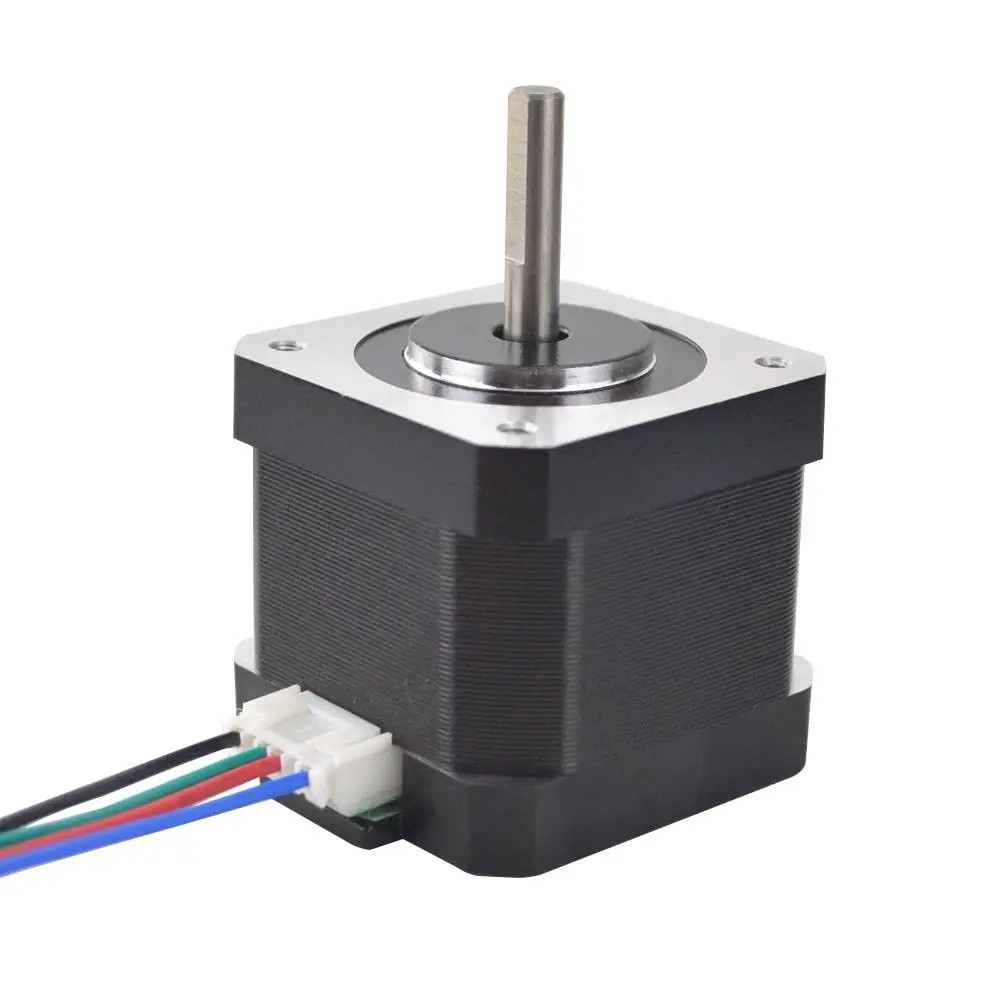 STEPPERERONLINE 3PCS Nema 17 Stepper Motor 39mm 42motor 17hs4401 45Ncm(63.74oz.in) 1.5A Step Motor 4-lead for CNC 3D Printer