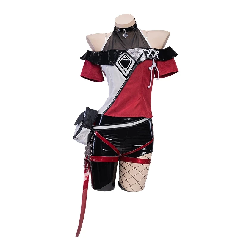 PRE-SALE jogo genshin impacto fanart banda ver. Xinyan cosplay traje feminino halloween cosplay conjunto completo