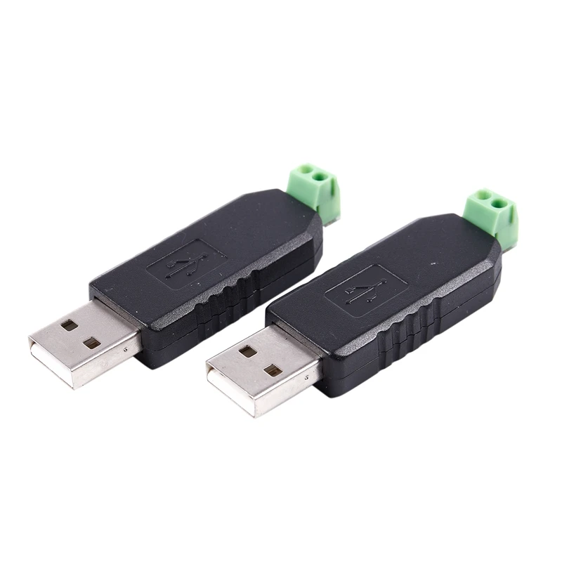 2x PC USB a RS485 interfaccia RS-485 convertitore adattatore seriale compatibile + PLC