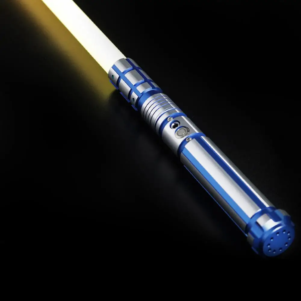 LGT Lightsaber -Metal Hilt Force FX Heavy Dueling Light Sabers Infinite Color Changing with 9 Sound Fonts Sensitive Smooth Swing