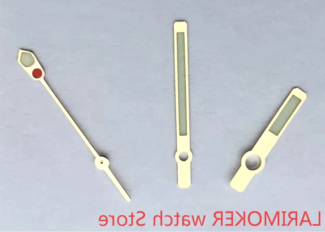 Manecillas luminosas de Reloj Blanco, manecillas luminosas de movimiento NH35 NH36
