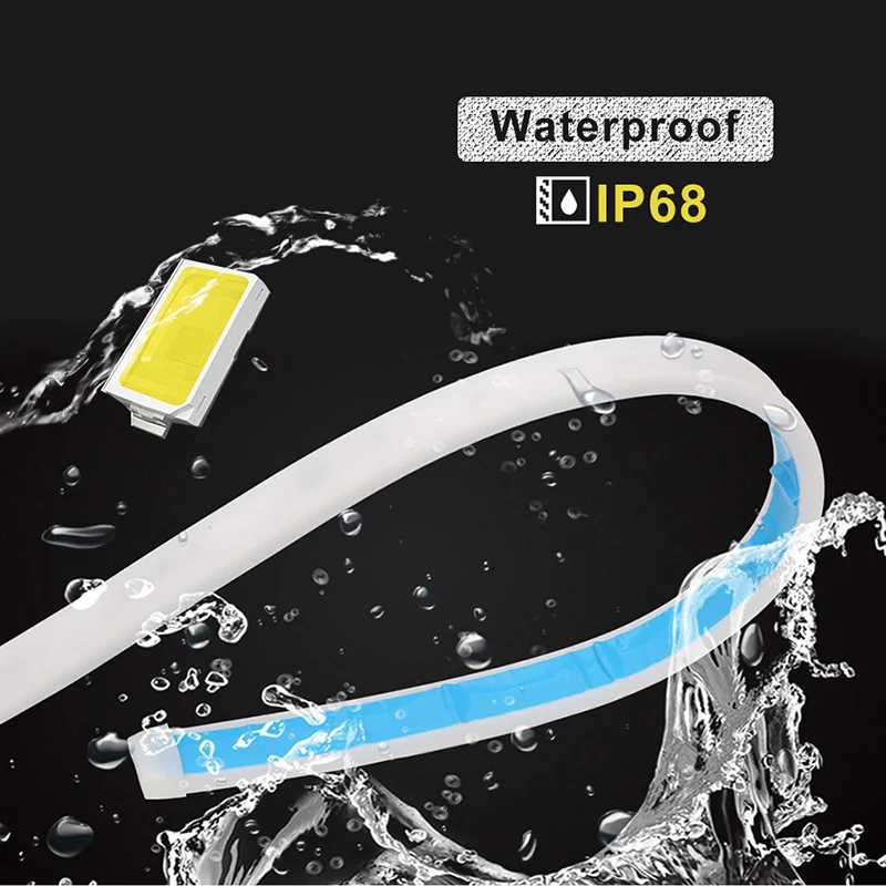 LED Trunk Light Strip 12V 120cm IP67 Car Styling Decoration Turn Signal Lights Auto Rear Warning Lamp