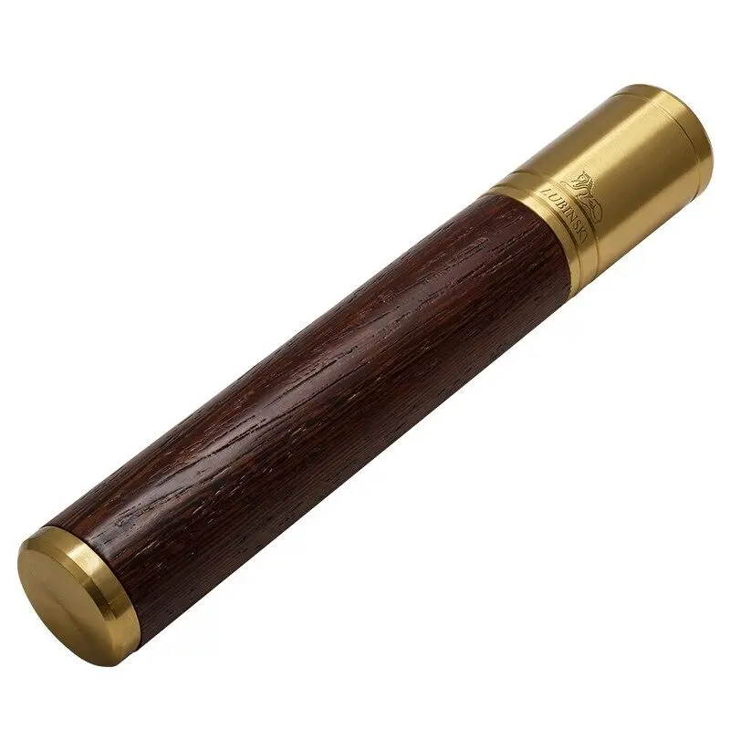 Cuban Cigare Tube Portable Portable Travel Seal Lock Wet Cigare Moisturizing Tube Single Cigare Tube Large Diameter