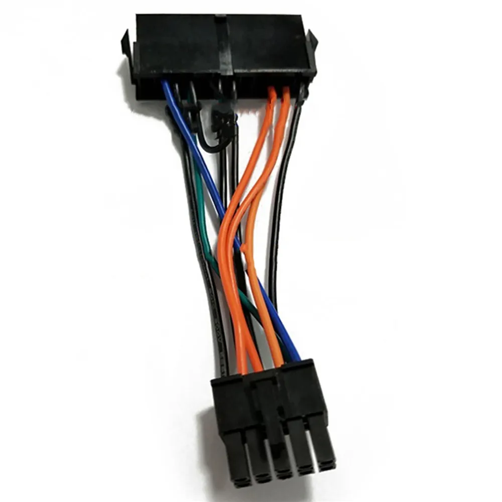 24P to 14P Female 24 pin to 10 pin AWG Power adapter cable Copper Core Wire Conversion Harness For 