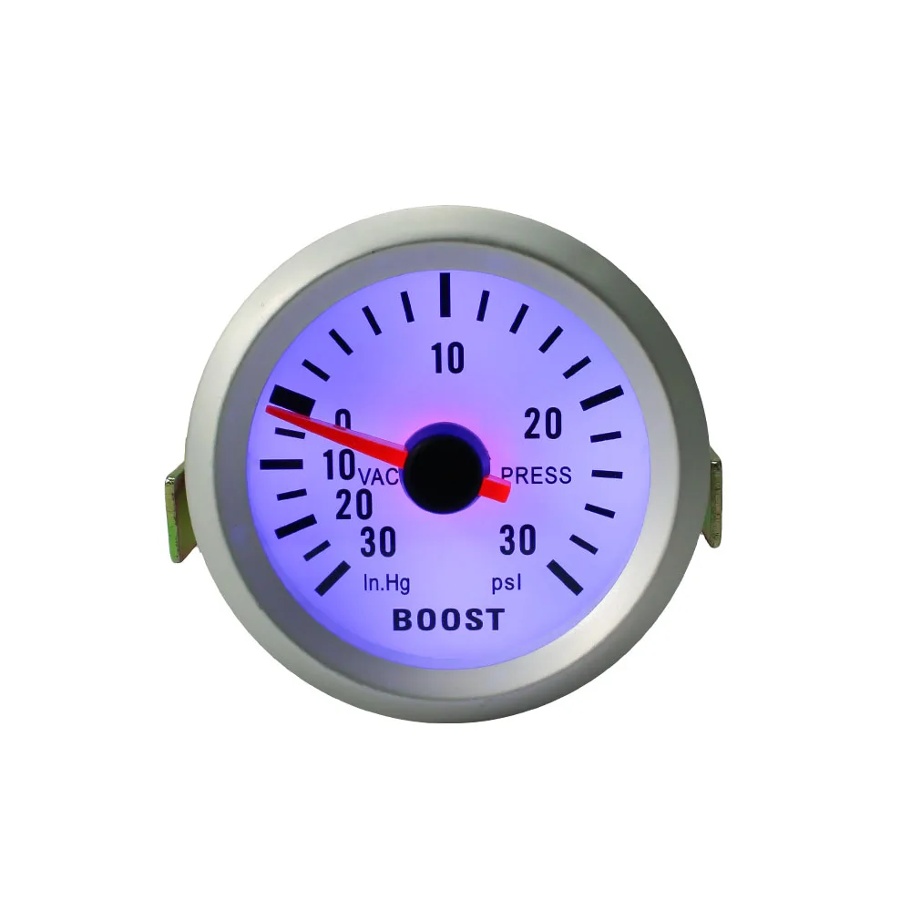 

2'' 52mm Universal Smoke Len Turbo Boost Gauge PSI Pointer Boost Gauge 12V LED Digital Gauge Meter Car Gauge