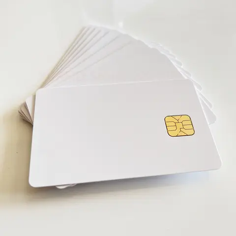 ISO7816 Blank AT24C64 Chip Smart IC Card with 64K EEPROM Memory RFID Card for ePayment POS System, Ticket system, Access system