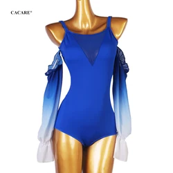 Leotard Bodysuit for Ballroom Dance Competition Dresses Waltz Tango Dance Dresses Standard Flamenco Costume Customize D1033 Body