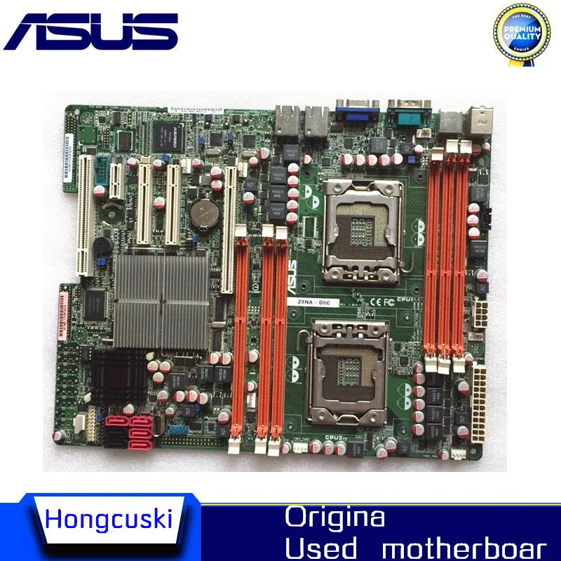 

For ASUS Z8NA-D6C Used original motherboard Socket LGA 1366 DDR3 X58 Desktop Motherboard