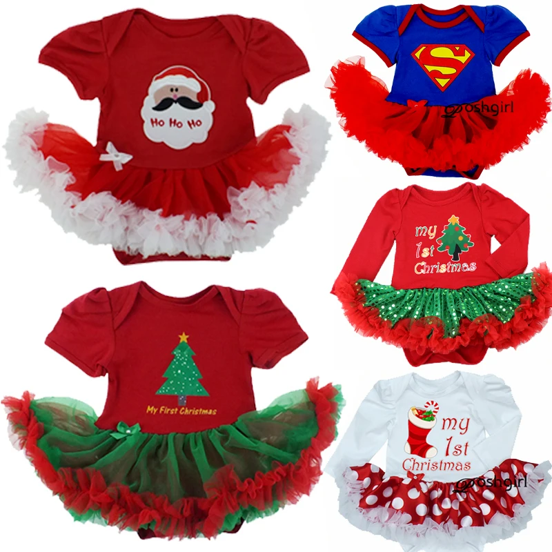 High Quality Girl Boy Suumer Suit Novelty Costume Baby Christmas Clothing Sets Babies Newborn Party Cosplay Gift 0-3 6-9 12M one