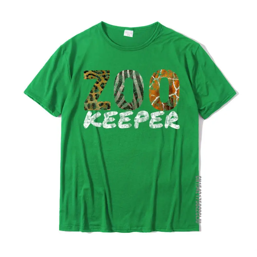 Grappig Zoo Keeper Afrikaanse Savanne Dieren Zookeeper T-shirt Katoen Mannen T-shirt Klassieke T-shirt Nieuwe Komende Gedrukt