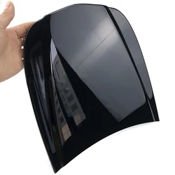 Mini Metal Car Engine Bonnet Car Hood Panel Vinyl Wrap Film Display Model Custom Paint Hood Painted Black MO-179C-1