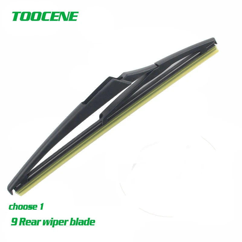 Front and Rear Wiper Arm And Blade For Renault Megane MK 2 2002-2006 Windshield windscreen wiper Car Accessories 24+18+9