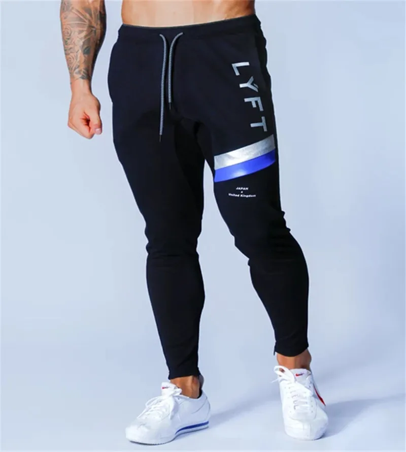 JAPAN & UK LYFT Men Jogging Pants Sport GYM Running Pants Fitness Sweatpants Mens Sportswear Trackpants Workout Trousers