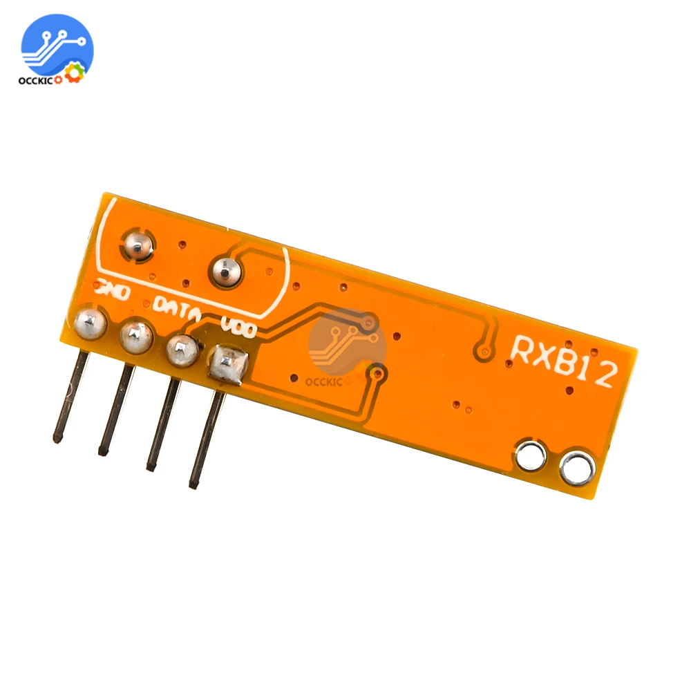 RXB12 Wireless Receiver Module 433Mhz High Sensitivity Superheterodyne Receiver Module for Arduino