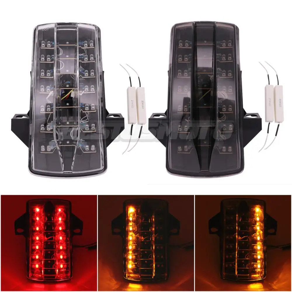 

Motorcycle Tail Light Brake Turn Signals Integrated LED Light For Suzuki SV650 SV650S SV650A SV1000/SV1000S 2003-2011 2009 2010