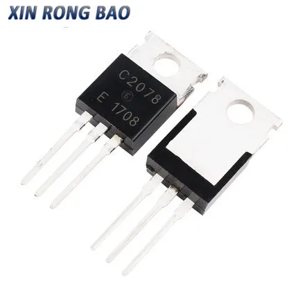 10 STKS C2078 TO220 2SC2078 TO-220 2078 3A 80 V