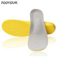 FOOTOUR Soft Memory Foam Orthopedic Arch Supports Insoles Pain Relief Orthotic Shoes Pads Breathable Sports Running Insoles