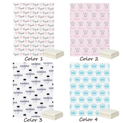 LVYZIHO Personalized Name Baby Girl / Boy Blanket - 30x40 / 48x60 / 60x80 Inches - Fleece Blanket