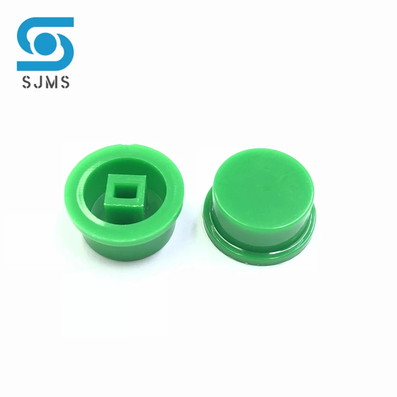 50pcs A03 Micro Tactile Push Button Switch Cap Fit for 5.8*5.8 7*7 8*8* 8.5*8.5mm Reset Self-locking Switchs 15.8*7.4MM